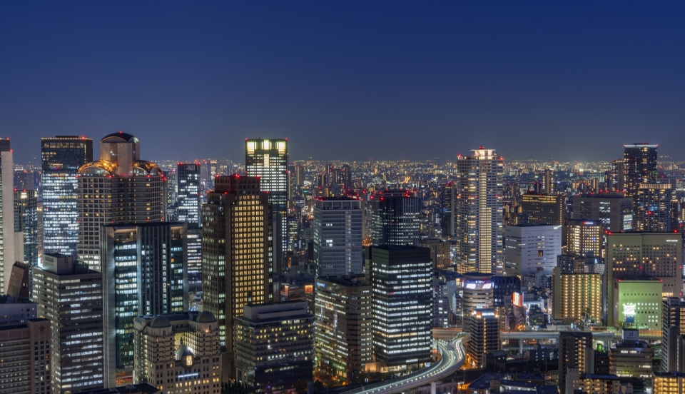 大阪の夜景