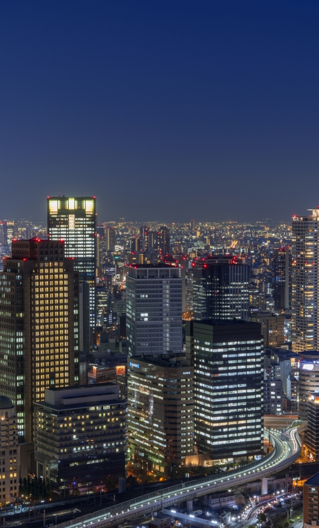 大阪の夜景